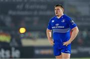 19 September 2014; Tadhg Furlong, Leinster. Guinness PRO12, Connacht v Leinster, Round 3. The Sportsground, Galway. Picture credit: Stephen McCarthy / SPORTSFILE