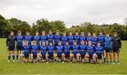 20 September 2014; The Leinster squad. Under 18 Club Interprovincial, Leinster v Connacht. Naas RFC, Naas, Co. Kildare. Picture credit: Stephen McCarthy / SPORTSFILE