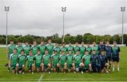 20 September 2014; The Connacht squad. Under 18 Club Interprovincial, Leinster v Connacht. Naas RFC, Naas, Co. Kildare. Picture credit: Stephen McCarthy / SPORTSFILE