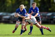 20 September 2014; Ciara Cooney, Leinster, is tackled by Sorcha Chipperfield, Ulster. Leinster Women’s Senior Interprovincial Campaign, Leinster v Ulster. Ashbourne RFC, Ashbourne, Co. Meath. Picture credit: Brendan Moran / SPORTSFILE