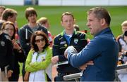 20 September 2014; Dara Ó Cinnéide is the latest to feature on the Bord Gáis Energy Legends Tour Series 2014 when he gave a unique tour of the Croke Park stadium and facilities this week. Pictured is Dara Ó Cinnéide during the tour. Croke Park, Dublin. Photo by Sportsfile