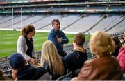 20 September 2014; Dara Ó Cinnéide is the latest to feature on the Bord Gáis Energy Legends Tour Series 2014 when he gave a unique tour of the Croke Park stadium and facilities this week. Pictured is Dara Ó Cinnéide during the tour. Croke Park, Dublin. Photo by Sportsfile