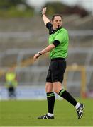 30 August 2014; Referee Maggie Farrelly. TG4 All-Ireland Ladies Football Senior Championship, Semi-Final, Dublin v Galway, Cusack Park, Mullingar, Co. Westmeath. Picture credit: Oliver McVeigh / SPORTSFILE