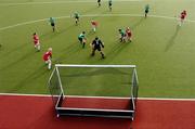 14 February 2007; A general view of the Ireland U18 team in action against England U18 team. ESB Girls Hockey, Ireland U18 v England U18, Belfield Park, University College Dublin, Dublin. Picture credit: David Maher / SPORTSFILE