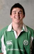 14 February 2007; Eoin O'Malley, Ireland Rugby U19 Squad. Crowne Plaza, Northwood Park Santry, Dublin. Picture credit: Brendan Moran / SPORTSFILE