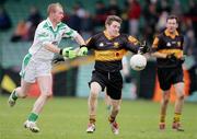 18 February 2007; Michael Tracey, Moorefield, in action against Keith McMahon, Dr. Crokes. AIB All-Ireland Club Football Semi-Final, Moorefield v Dr. Crokes, Gaelic Grounds, Limerick. Picture credit: Kieran Clancy / SPORTSFILE