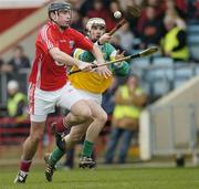 18 February 2007; Kieran Murphy, Cork, in action against Conor Hernon, Offaly. Allianz National Hurling League, Division 1A, Round 1, Cork v Offaly, Pairc Ui Chaoimh, Cork. Picture credit: Brian Lawless / SPORTSFILE