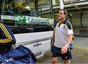 21 September 2014; Donegal's Michael Murphy arrives into the stadium ahead of the game. GAA Football All Ireland Senior Championship Final, Kerry v Donegal. Croke Park, Dublin. Picture credit: Brendan Moran / SPORTSFILE