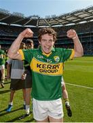 21 September 2014; Kerry's Tómas Ó Sé celebrates after the game. Electric Ireland GAA Football All Ireland Minor Championship Final, Kerry v Donegal. Croke Park, Dublin. Picture credit: Ramsey Cardy / SPORTSFILE