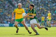 21 September 2014; Killian Young, Kerry, in action against Colm McFadden, Donegal. GAA Football All Ireland Senior Championship Final, Kerry v Donegal. Croke Park, Dublin. Picture credit: Ray McManus / SPORTSFILE