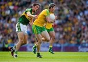 21 September 2014; Christy Toye, Donegal, in action against Anthony Maher, Kerry. GAA Football All Ireland Senior Championship Final, Kerry v Donegal. Croke Park, Dublin. Picture credit: Brendan Moran / SPORTSFILE