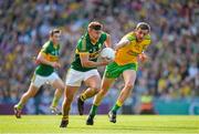 21 September 2014; James O'Donoghue, Kerry, in action against Christy Toye, Donegal. GAA Football All Ireland Senior Championship Final, Kerry v Donegal. Croke Park, Dublin. Picture credit: Brendan Moran / SPORTSFILE