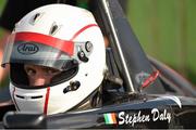 21 September 2014; Stephen Daly, Ray 1600, ahead of the Formula Ford race. Leinster Trophy Car Races, Mondello Park, Donore, Naas, Co.Kildare. Picture credit: Barry Cregg / SPORTSFILE