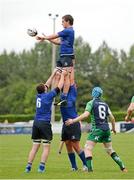 20 September 2014; Conor Farrell, Leinster. Under 18 Club Interprovincial, Leinster v Connacht. Naas RFC, Naas, Co. Kildare. Picture credit: Stephen McCarthy / SPORTSFILE