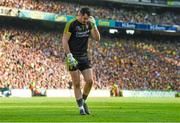 21 September 2014; Donegal goalkeeper Paul Durcan during the last minute of the game. GAA Football All Ireland Senior Championship Final, Kerry v Donegal. Croke Park, Dublin. Picture credit: Pat Murphy / SPORTSFILE