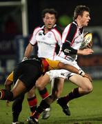 16 February 2007; Tommy Bowe, Ulster. Magners League, Ulster v Dragons, Ravenhill Park, Belfast Co. Antrim. Picture credit: Oliver McVeigh / SPORTSFILE