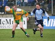 25 February 2007; Neil Gallagher, Donegal, in action against Conal Keaney, Dublin. Allianz National Football League, Division 1A, Round 3, Donegal v Dublin, Fr. Tierney Park, Ballyshannon, Co. Donegal. Picture Credit: Oliver McVeigh / SPORTSFILE