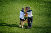 21 September 2014; Donegal manager Jim McGuinness, right, and team doctor Kevin Moran console Frank McGlynn after the game. GAA Football All Ireland Senior Championship Final, Kerry v Donegal. Croke Park, Dublin. Picture credit: Dáire Brennan / SPORTSFILE