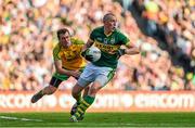 21 September 2014; Kieran Donaghy, Kerry, in action against Eamonn McGee, Donegal. GAA Football All Ireland Senior Championship Final, Kerry v Donegal. Croke Park, Dublin. Picture credit: Stephen McCarthy / SPORTSFILE