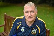 16 September 2014; Tipperary manager Eamon O'Shea poses for a portrait after their press conference ahead of their GAA Hurling All-Ireland Senior Championship Final replay against Kilkenny. Tipperary Hurling Press Evening, Anner Hotel, Thurles, Co. Tipperary. Picture credit: Brendan Moran / SPORTSFILE