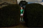 22 September 2014; Canterbury and the IRFU have today unveiled the new Ireland home and alternate playing kits will be worn for the first time during the Guinness Series when Ireland take on South Africa, Georiga and Australia.  Pictured at the launch is Ireland's Paul O'Connell.  Canterbury Ireland Jersey launch media activity, Carton House, Maynooth, Co. Dublin. Picture credit: David Maher / SPORTSFILE