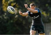 22 September 2014; Leinster's Isaac Boss during squad training ahead of Friday's Guinness Pro 12, Round 4, match against Cardiff Blues. UCD, Dublin. Picture credit: Stephen McCarthy / SPORTSFILE