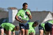 22 September 2014; Connacht's head coach Pat Lam during squad training ahead of Friday's Guinness Pro 12, Round 4, match against Glasgow Warriors. Sportsground, Galway. Picture credit: Ramsey Cardy / SPORTSFILE