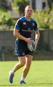 22 September 2014; Leinster's Darragh Fanning during squad training ahead of Friday's Guinness Pro 12, Round 4, match against Cardiff Blues. UCD, Dublin. Picture credit: Stephen McCarthy / SPORTSFILE