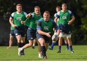 22 September 2014; Leinster's Tadhg Furlong during squad training ahead of Friday's Guinness Pro 12, Round 4, match against Cardiff Blues. UCD, Dublin. Picture credit: Stephen McCarthy / SPORTSFILE