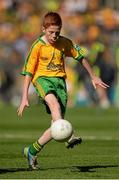 21 September 2014; Johnny McGroody, Ballyholland PS, Down, representing Donegal, during the INTO/RESPECT Exhibition GoGames. Croke Park, Dublin. Picture credit: Piaras Ó Mídheach / SPORTSFILE