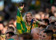 21 September 2014; A Donegal supporter during the game. GAA Football All Ireland Senior Championship Final, Kerry v Donegal. Croke Park, Dublin. Picture credit: Piaras Ó Mídheach / SPORTSFILE