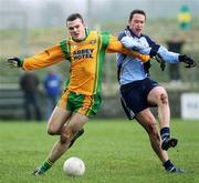 25 February 2007; Neil McGee, Donegal, in action against Barry Cahill, Dublin. Allianz National Football League, Division 1A, Round 3, Donegal v Dublin, Fr. Tierney Park, Ballyshannon, Co. Donegal. Picture Credit: Oliver McVeigh / SPORTSFILE