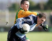 25 February 2007; Tomas Quinn, Dublin, in action against Neil McGee, Donegal. Allianz National Football League, Division 1A, Round 3, Donegal v Dublin, Fr. Tierney Park, Ballyshannon, Co. Donegal. Picture Credit: Oliver McVeigh / SPORTSFILE