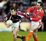 25 February 2007; Cormac Bane, Galway, in action against Enda McNulty, Armagh. Allianz National Football League, Division 1B, Round 3, Galway v Armagh, Pearse Stadium, Galway. Picture Credit: Ray Ryan / SPORTSFILE