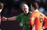 25 February 2007; Referee Francis Flynn. Allianz National Football League, Division 1B, Round 3, Galway v Armagh, Pearse Stadium, Galway. Picture Credit: Ray Ryan / SPORTSFILE