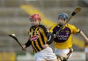 25 February 2007; Tommy Walsh, Kilkenny, in action against Rory Jacob, Wexford. Walsh Cup Hurling Final, Wexford v Kilkenny, Wexford Park, Weford. Picture Credit: Ray McManus / SPORTSFILE