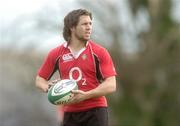 26 February 2007; Ireland's Isaac Boss in action during squad training. Ireland Rugby Training, St Gerard's School, Bray, Co. Wicklow. Picture credit: Pat Murphy / SPORTSFILE