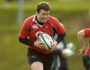 26 February 2007; Ireland's Marcus Horan in action during squad training. Ireland Rugby Training, St Gerard's School, Bray, Co. Wicklow. Picture credit: Pat Murphy / SPORTSFILE