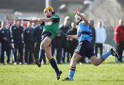 27 February 2007; Austin Murphy, Limerick IT, in action against Tomas Brady, UCD. Ulster Bank Fitzgibbon Cup, Limerick Institute of Technology v University College Dublin, University of Limerick Grounds, Limerick. Picture credit: Kieran Clancy / SPORTSFILE
