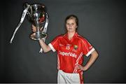 23 September 2014; In attendence at a photocall ahead of the TG4 All-Ireland Junior, Intermediate and Senior Ladies Football Championship Finals on Sunday next, is Senior Finalist Roinsin Phelan, Cork, with the Brendan Martin Cup. Croke Park, Dublin. Picture credit: Brendan Moran / SPORTSFILE