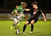23 September 2014; Simon Madden, Shamrock Rovers, in action against Jack Memery, Bohemians. SSE Airtricity League Premier Division, Bohemians v Shamrock Rovers, Dalymount Park, Dublin. Picture credit: David Maher / SPORTSFILE