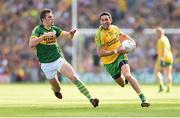 21 September 2014; Rory Kavanagh, Donegal, in action against David Moran, Kerry. GAA Football All Ireland Senior Championship Final, Kerry v Donegal. Croke Park, Dublin. Picture credit: Stephen McCarthy / SPORTSFILE