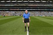 21 September 2014; Referee Fergal Kelly ahead of the game. Electric Ireland GAA Football All Ireland Minor Championship Final, Kerry v Donegal. Croke Park, Dublin. Picture credit: Ray McManus / SPORTSFILE