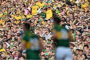 21 September 2014; Supporters watch on during the game. GAA Football All Ireland Senior Championship Final, Kerry v Donegal. Croke Park, Dublin. Picture credit: Ramsey Cardy / SPORTSFILE