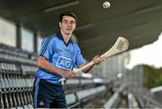 24 September 2014; AIG Ambasador and Dublin Senior Hurler Danny Sutcliffe in attendance at Parnell Park to launch AIG's discounted insurance offer for GAA club members all around the country. GAA club members can avail of up to 15% off car, home and travel insurance by calling AIG's dedicated GAA club member hotline on 1980502727 or by logging onto www.aig.ie/gaa where further discounts are available. Parnell Park, Dublin. Picture credit: Brendan Moran / SPORTSFILE