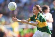 21 September 2014; Molly Cummins, Cappawhite NS, Co. Tipperary, representing Kerry, during the INTO/RESPECT Exhibition GoGames. Croke Park, Dublin. Picture credit: Stephen McCarthy / SPORTSFILE