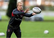 25 September 2014; Ulster's Michael Heaney in action during squad training ahead of their Guinness PRO12, Round 4, match against Zebre on Saturday. Ulster Rugby Squad Training, Kingspan Stadium, Ravenhill Park, Belfast, Co. Antrim. Picture credit: John Dickson / SPORTSFILE