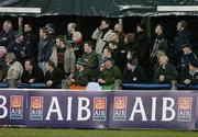 23 February 2007; Supporters at the game. AIB Club International, Ireland Club XV v England Counties, Donnybrook, Dublin. Picture credit: Brendan Moran / SPORTSFILE