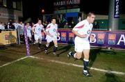 23 February 2007; The England Counties team make their way onto the pitch before the game. AIB Club International, Ireland Club XV v England Counties, Donnybrook, Dublin. Picture credit: Brendan Moran / SPORTSFILE