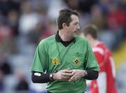 25 February 2007; Referee Syl Doyle. Allianz National Football League, Division 1B, Round 3, Laois v Louth, O'Moore Park, Portlaoise, Co. Laois. Picture Credit: Paul Mohan / SPORTSFILE *** Local Caption ***